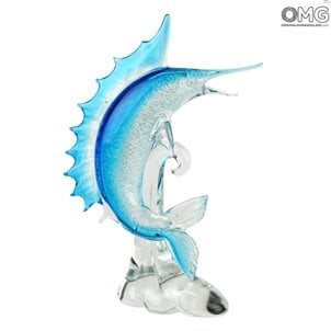 Figura pez espada - Cristal de Murano original