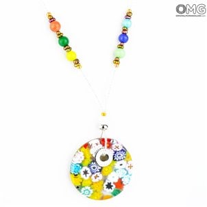 Колье Velia - Многоцветный - Original Murano Glass OMG Колье Velia - Многоцветный - Original Murano Glass OMG