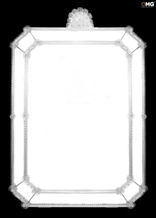 Schiavone - Venezianischer Spiegel - Original - Murano - Glas - omg