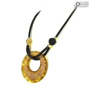 Moon Eye - Colar Venetian Beads - Original Murano Glass OMG