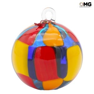 Bola de Navidad - Puzzle - Navidad de cristal de Murano original