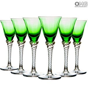 murano_glass_omg_green_flute_set