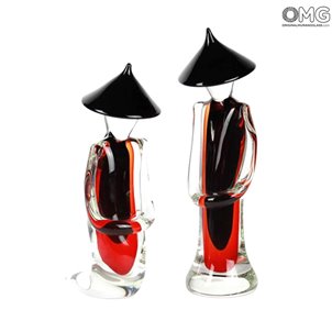 murano_glass_sommerso_chinese_カップル_red_98