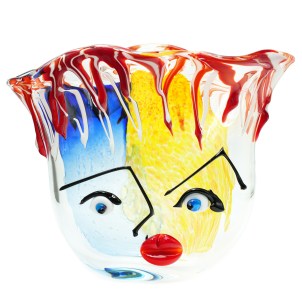 Musana Vase - Mary -Tribute to Picasso - Original Murano Glass OMG