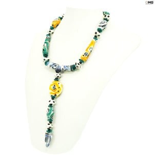 項鍊_africa_multicolor_original_murano_glass_omg1
