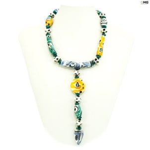 Necklace_africa_multicolor_original_murano_glass_omg