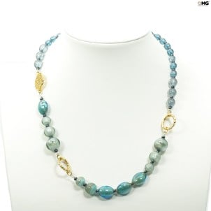 Necklace_lisbona_beads_original_murano_glass_omg