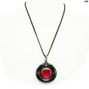 Necklace_red_submerged_original_murano_glass_omg