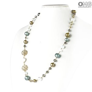 Necklace Crystal - Antica Murrina Collection - Original Murano Glass
