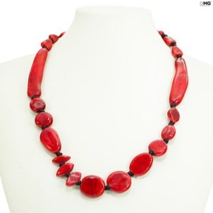 necklace_spain_red_original_murano_glass_omg