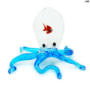 Octopus with Fish - Original Murano Glass OMG