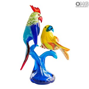 Birds Collection In Murano Glass Artistic Handmade