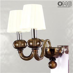 omg_original_murano_glass_wall_side_brown_dark_amber_smoky_double_lamp_holder_002