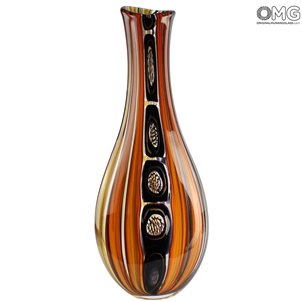 Orange ist das neue Schwarz - Original Muranoglas OMG - A. Massimi Studio Etnico signiert