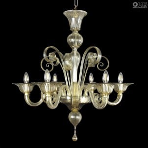 枝形吊燈 Primiero Light Amber - Pastorale - Murano Glass