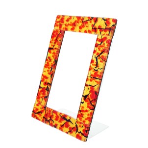 photo_frame_fantasy_gold_red_original_murano_glass