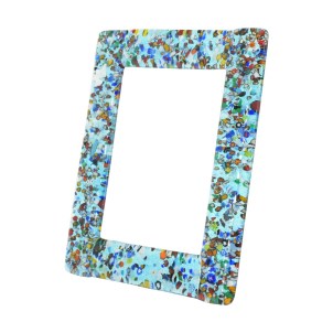 photo_frame_lightblue_color_fantasy_original_murano_glass_omg
