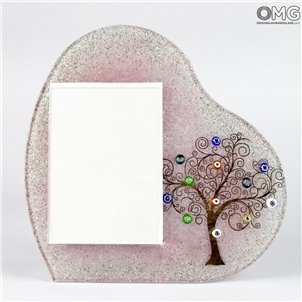 photo_frame_tree_of_life_pink_blau_murano_glass_1