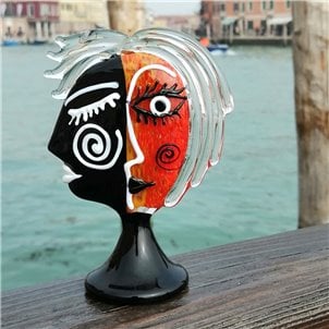 picasso_face_dem_murano_glass_red_5