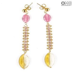 pink_earrings_collection_murano_glass_1