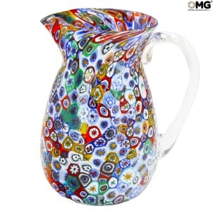 кувшин_big_half_murrina_original_murano_glass_venetian_omg_italy