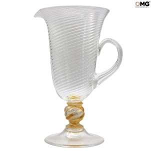 Jarra - Exclusivo - Oro de 24k - Cristal de Murano original OMG
