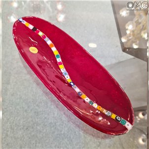 plate_venetian_glass_murano_omg_red