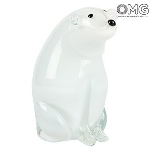 polar_bear_original_murano_glass_white_glass
