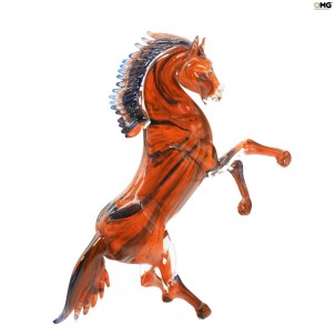 rampant_horse_sienna_original_murano_glass_omg25