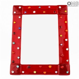 red_photo_frame_with_murrine_murano_glass_2