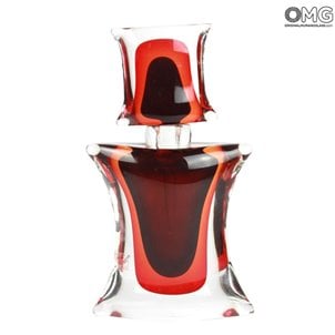 red_submerged_bottle_with_stopper_murano_glass