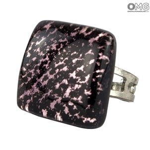 Очаровательное кольцо - Фиолетовый - Original Murano Glass OMG