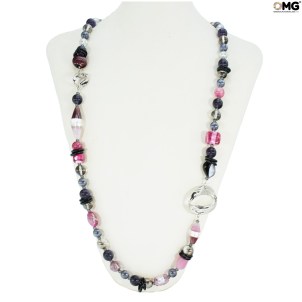 roma_jewellery_grey_neklace_original_ Murano_glass_omg