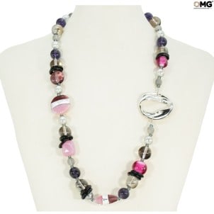 roma_jewellery_pink_neklace_original_murano_glass_omg