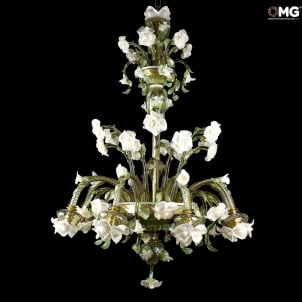 威尼斯式枝形吊燈 Rosetto Bucolico - Original Murano Glass