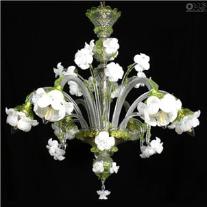 rosetto_chandelier_green_white_murano_glass_9