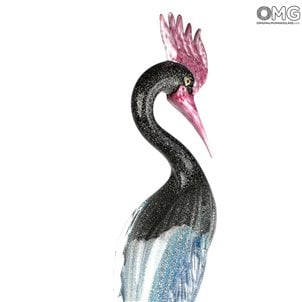 Royal_blue_heron_murano_glass_bird