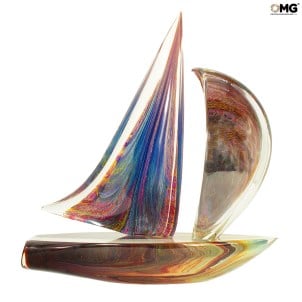 帆艇_calcedony_original_murano_glass_omg