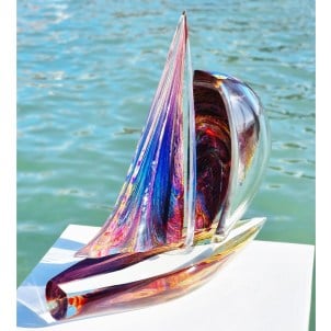 sail_boat_chalcedony_original_murano_glass_omg