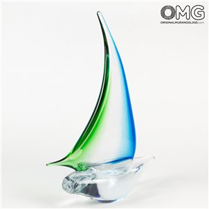 voilier_cyan_and_green_original_murano_glass_2