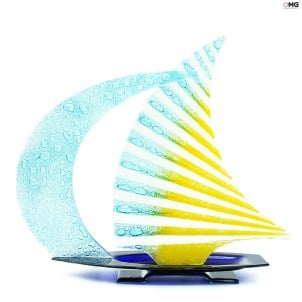 sail_boat_jaune_original_murano_glass_omg