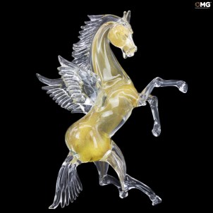 Sculpture_gold_pegaso_horse_original_murano_glass_omg