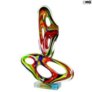 Cell - Abstracto - Escultura de cristal de Murano