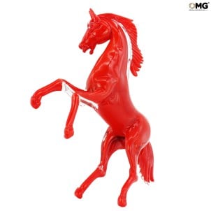 escultura_caballo_rojo_original_cristal_murano_omg