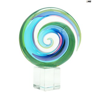 скульптура_spiral_color_original_murano_glass_omg