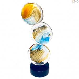 Vorland - Abstrakt - Skulptur aus Muranoglas Vorland - Abstrakt - Skulptur aus Muranoglas