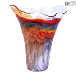 Schatten der Provence - Vase - Original Murano Glas