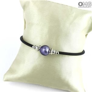 single_beeds_bracelet_original_murano_glass_purple_1