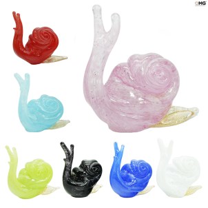 snail_fantasy_multicolor_collection_original_ Murano_glass_omg