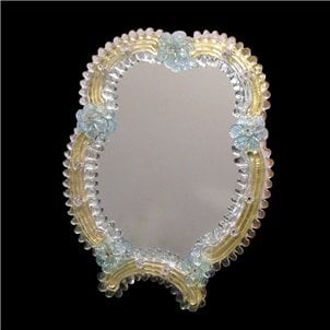 Настольное зеркало Flowers Re Salomone Venetian - муранское стекло